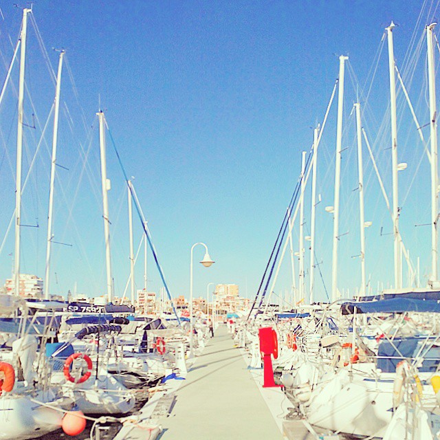 Masts #Spain #MediterraneanSea