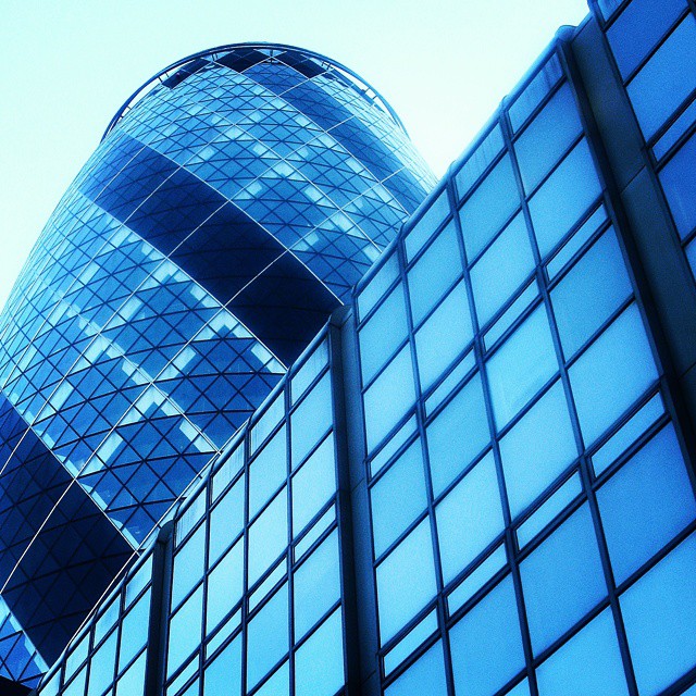 The Gherkin, City of London #skyscrapers #architecture #London