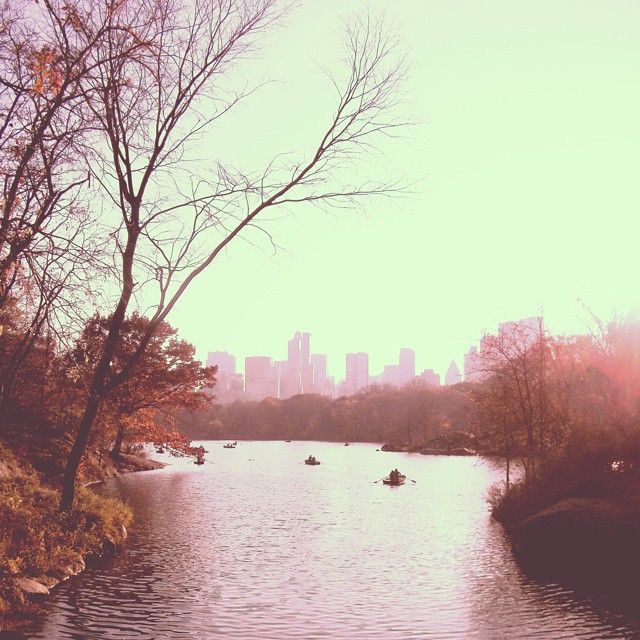 Autumn in Central Park #NYC #centralpark #throwback