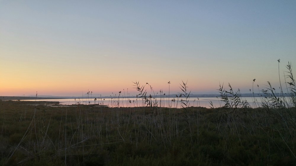 Sunset over Salina de La Mata