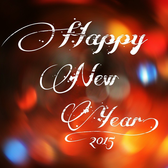 Happy New Year dear friends! I really enjoyed hanging out with you online in 2014! Thanks and best wishes for 2015!