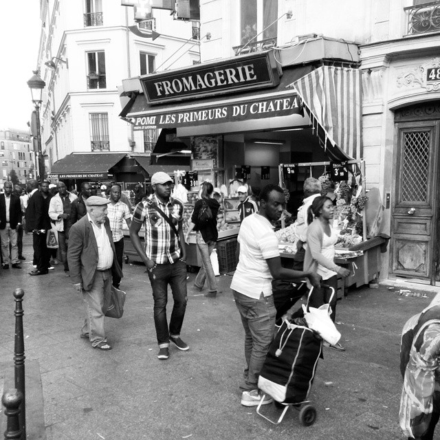 Château Rouge, #Paris, #France#chateaurouge #blackandwhite #monochromatic #parisblackandwhite #bw #parisnoiretblanc #bnw #mono #streetphoto #monochrome #blackandwhitephotography #barbesrochechouard #streetart #bnw_life #blachandwhite #bnwphotography #insta_bw #light #iloveparis #pompidou #streetphotography #start66 #street #noiretblanc #urbanexplorer #streetphoto_bw #parismonmartre #barbes