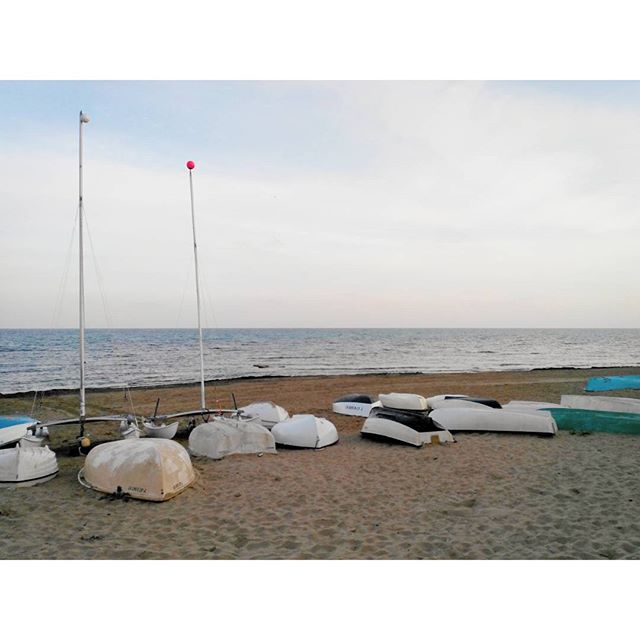 Turned Over Boats. La Mata North