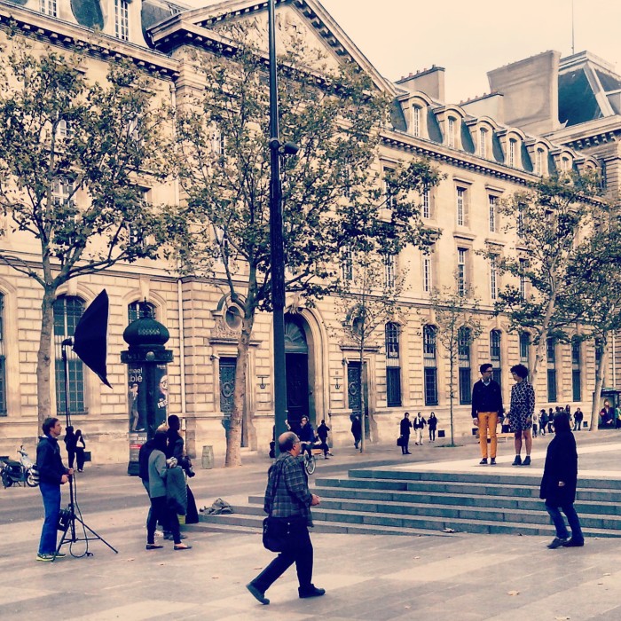 Photoshoot at Place de la République, Paris, France