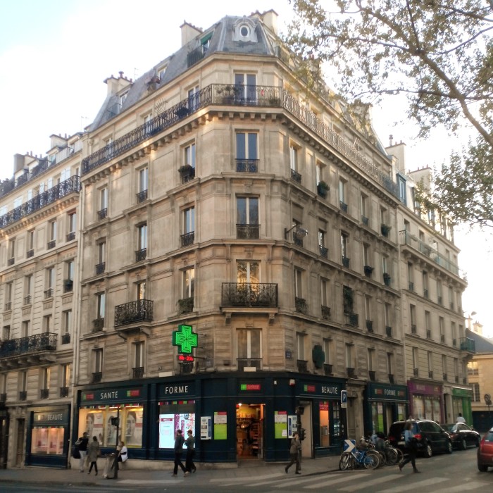 The Pharmacie Monge building, Paris, France.